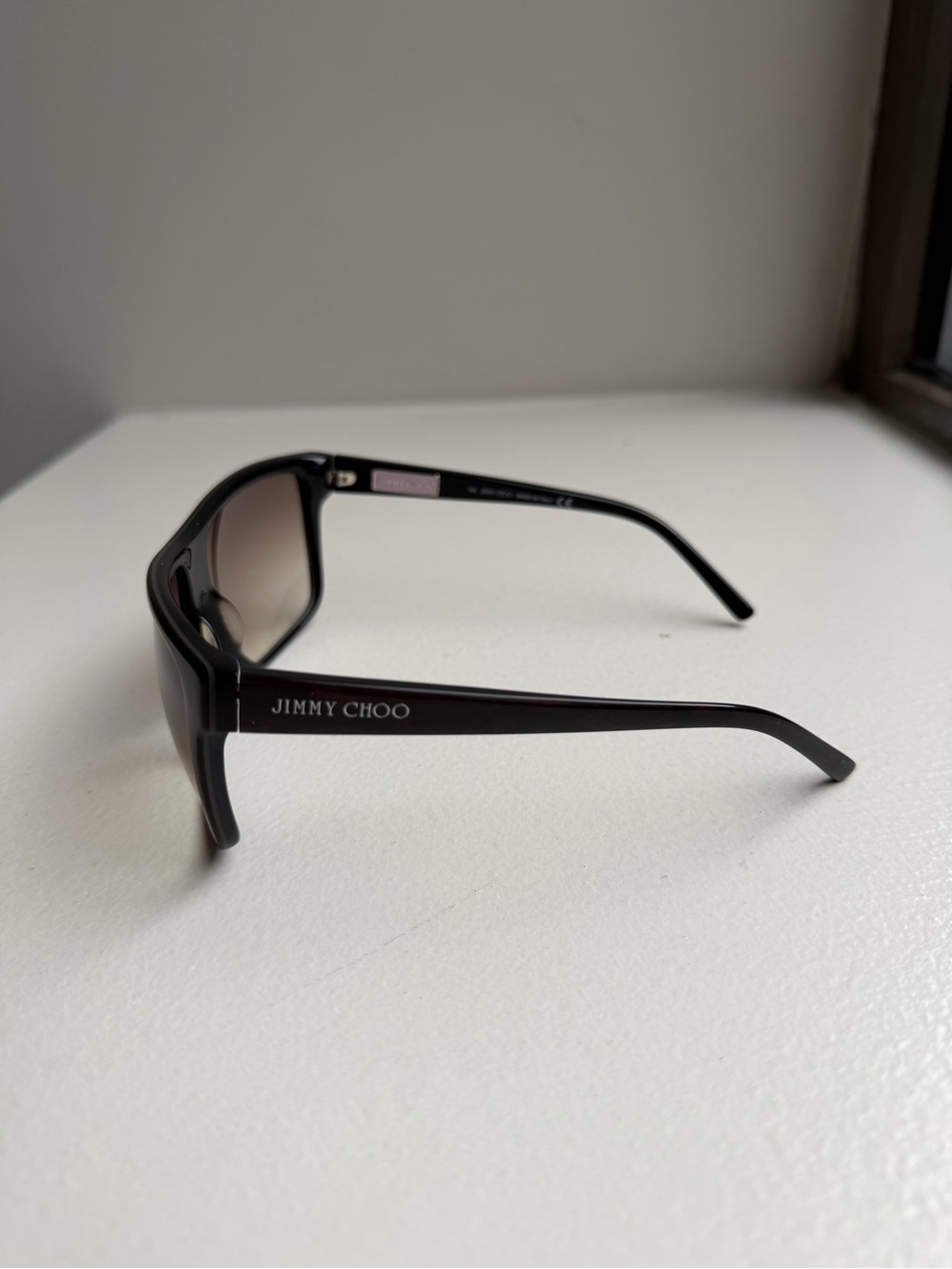 Jimmy Choo Roxanne Gradient Shield Sunglasses - Picture 5 of 6